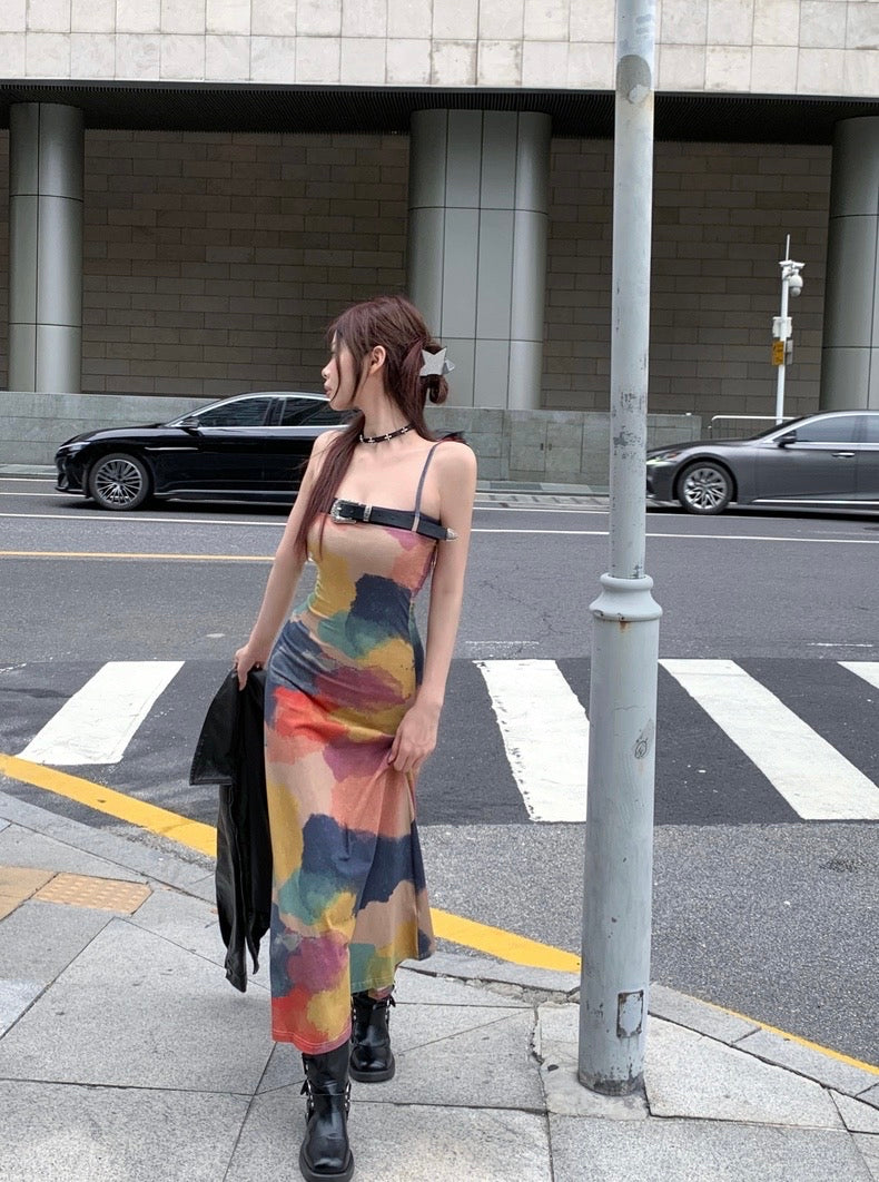 Colour Pallete Long Dress