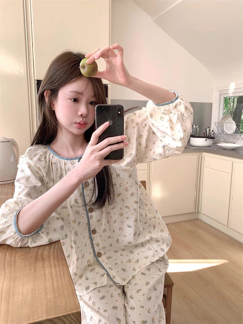 Long Sleeve Two Pieces Set Honewear Pyjamas