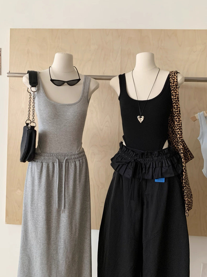 Crossback Inner Suit ( White, Grey, Black) With Padding