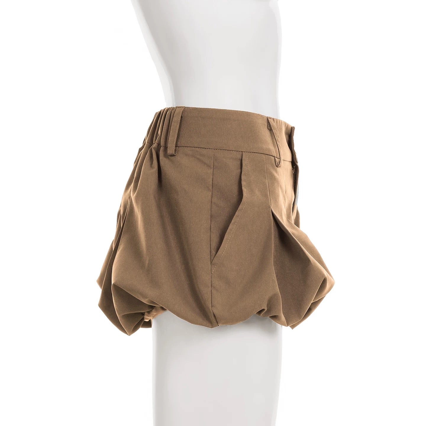 Lantern Middle Waist Mini Short