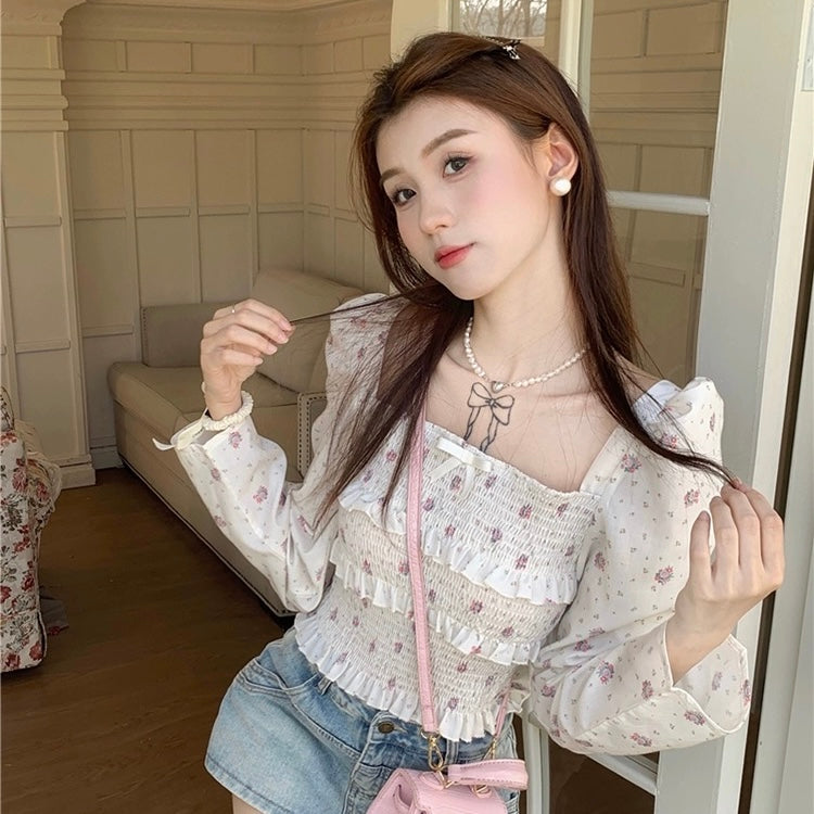 Mini Flo Long Sleeve Top