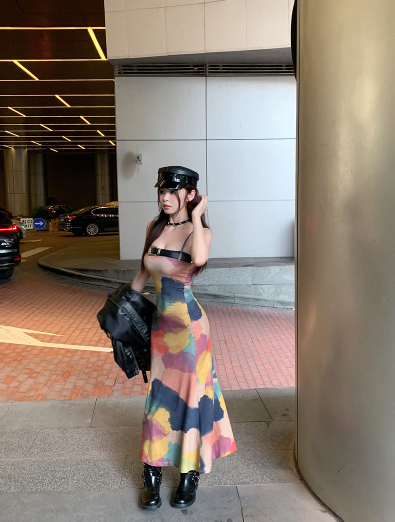 Colour Pallete Long Dress