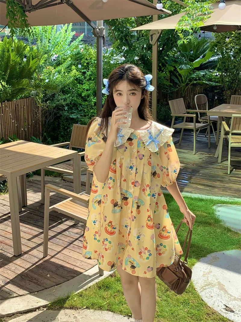 Dolly Yellow Dress
