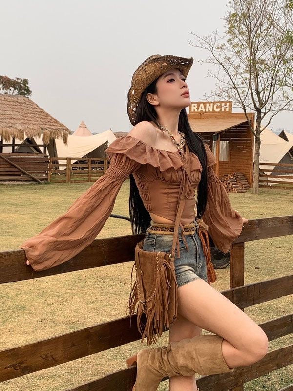 Wasteland Off Shoulder Top