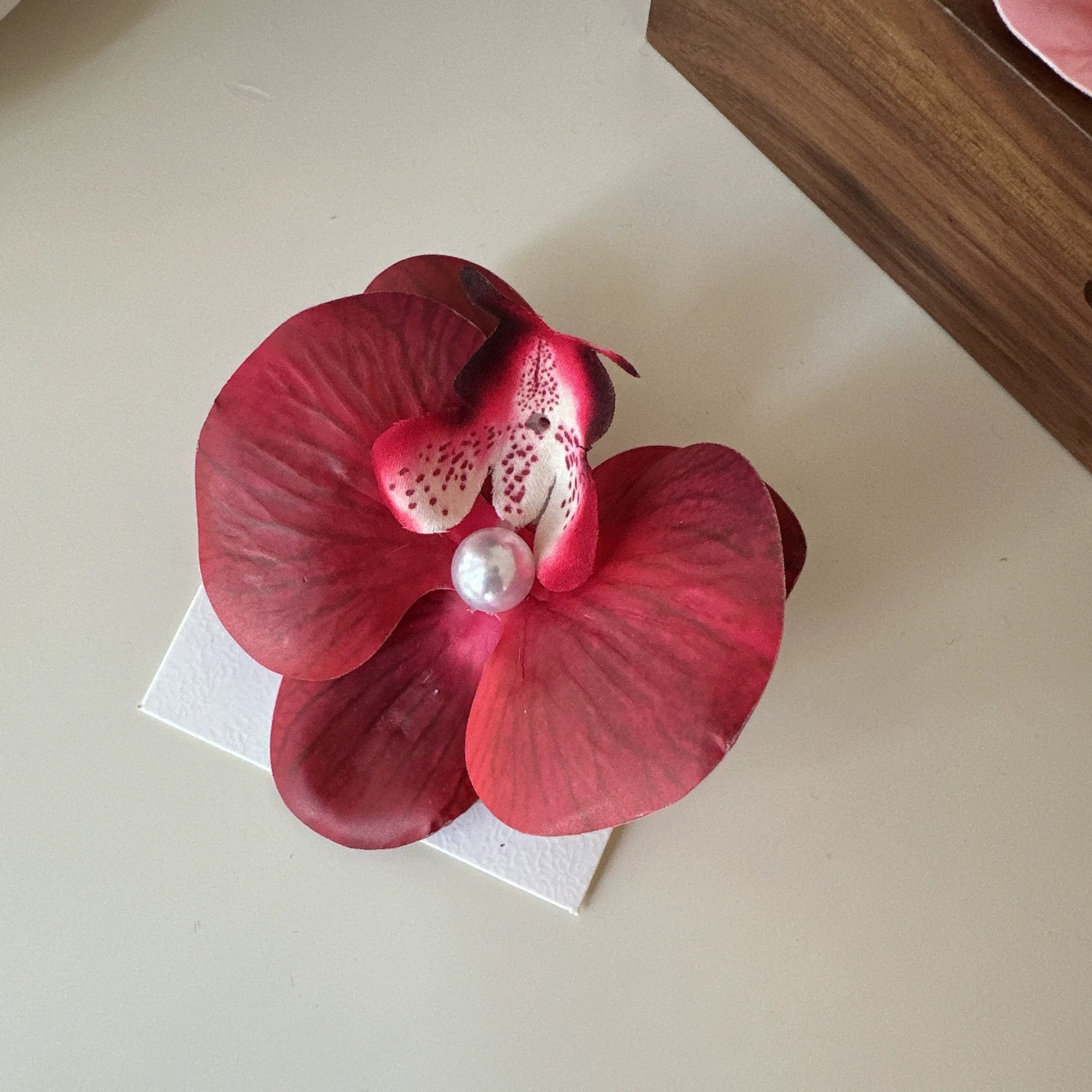 Summer F16 Flat Floral Hair Pin