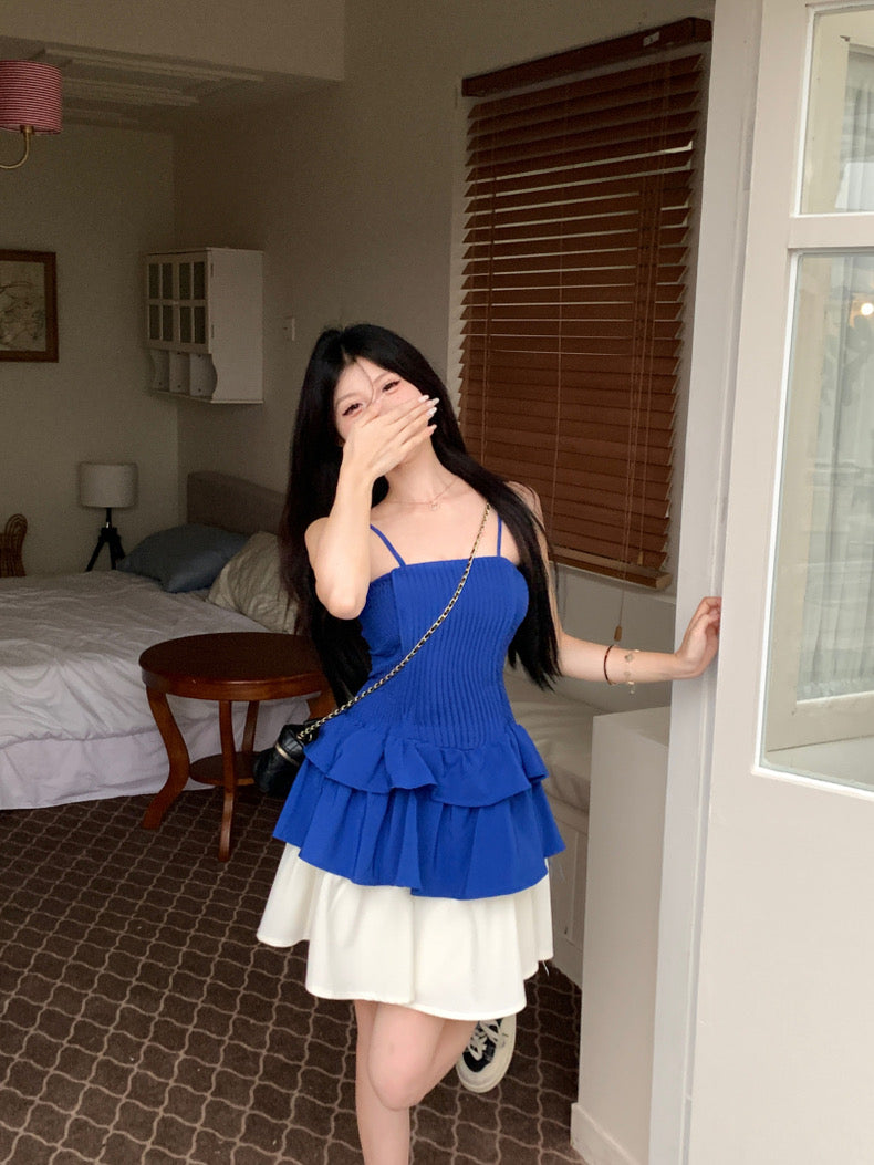 Klein Mix Strap Dress (S)