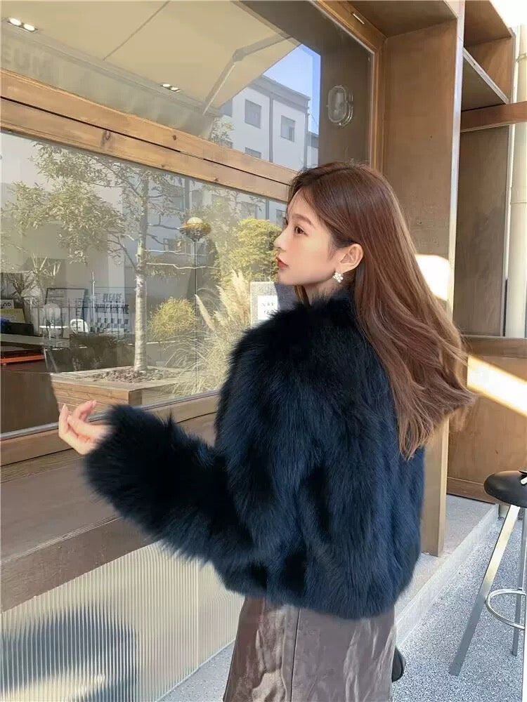 Alexandra Furry Cardigan(5 Colors)