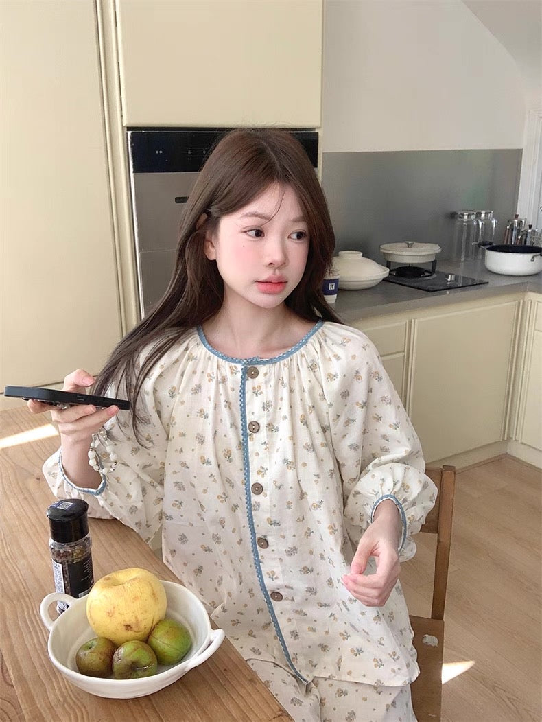 Long Sleeve Two Pieces Set Honewear Pyjamas