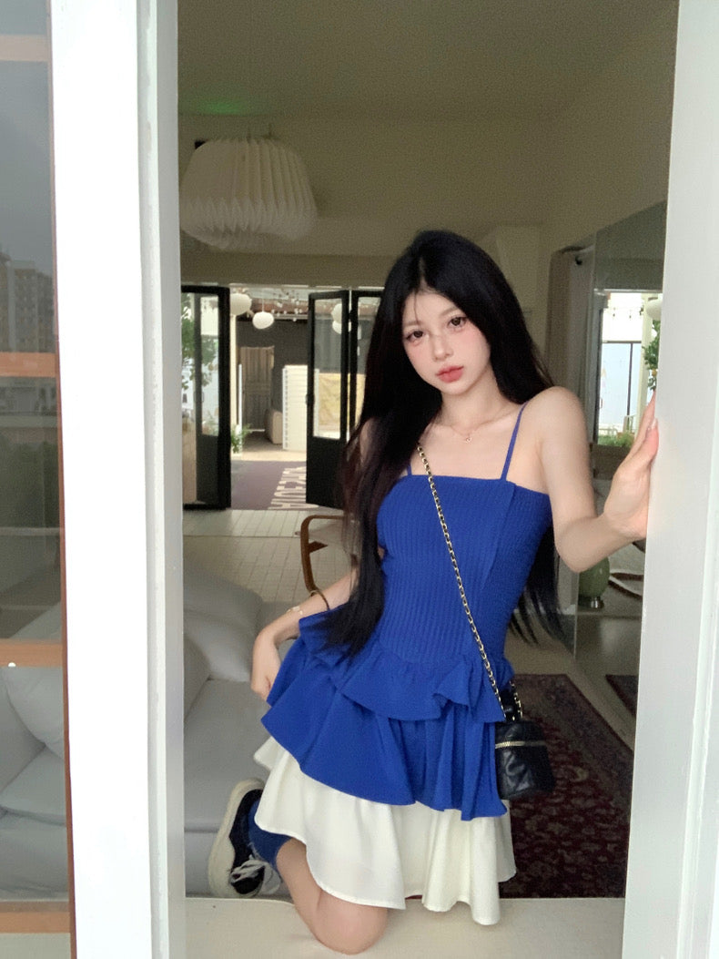 Klein Mix Strap Dress (S)