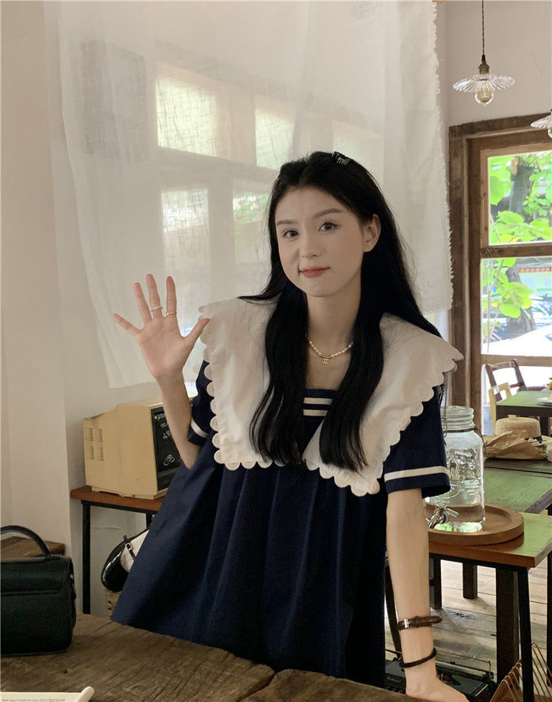 Sailor Collar Dolly Dress