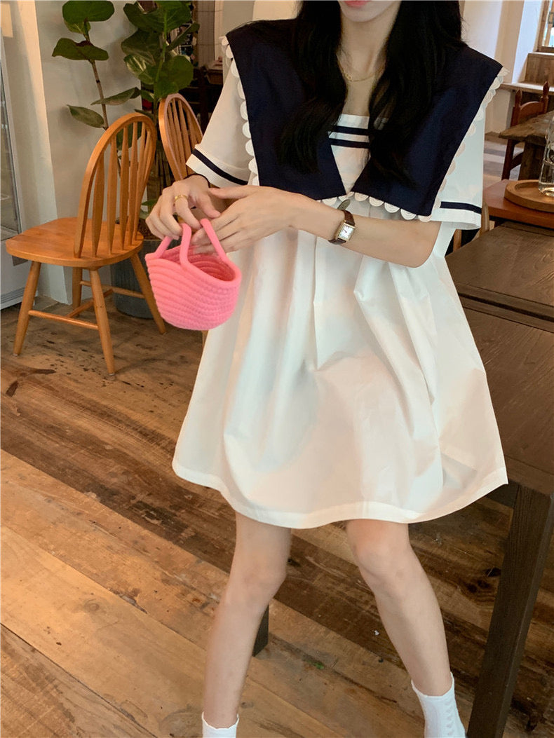 Sailor Collar Dolly Dress