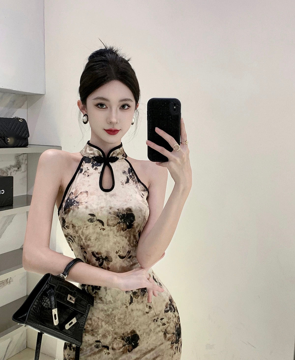 Flo CD043 Cheongsam Dress (S)