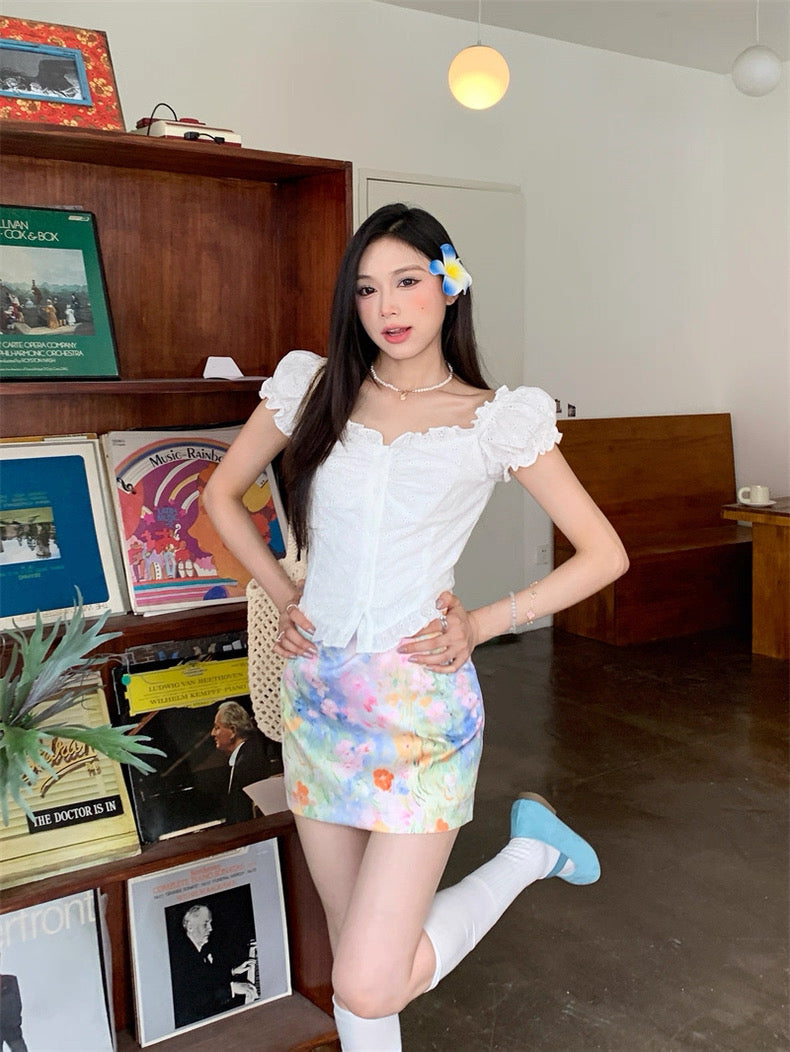 Mix Flo Mini Skirt SK25