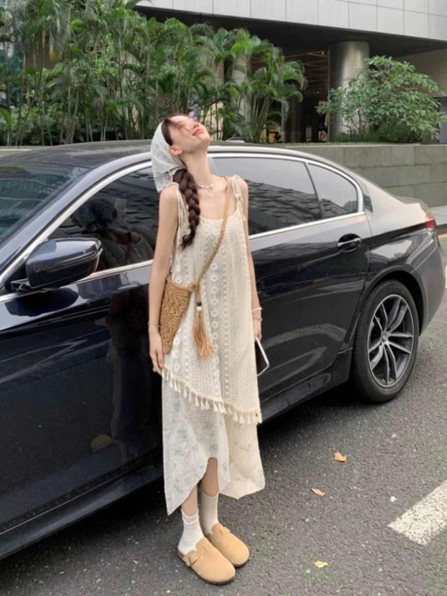 Casual Strap Long Dress