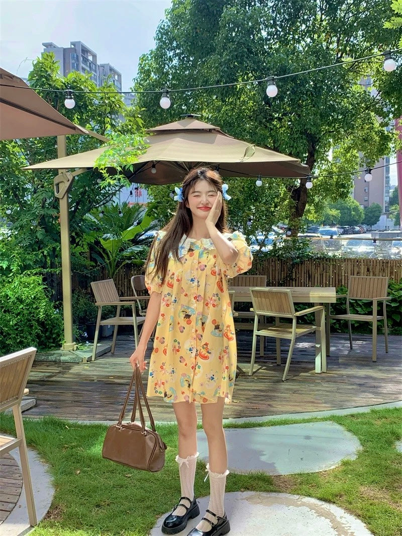 Dolly Yellow Dress