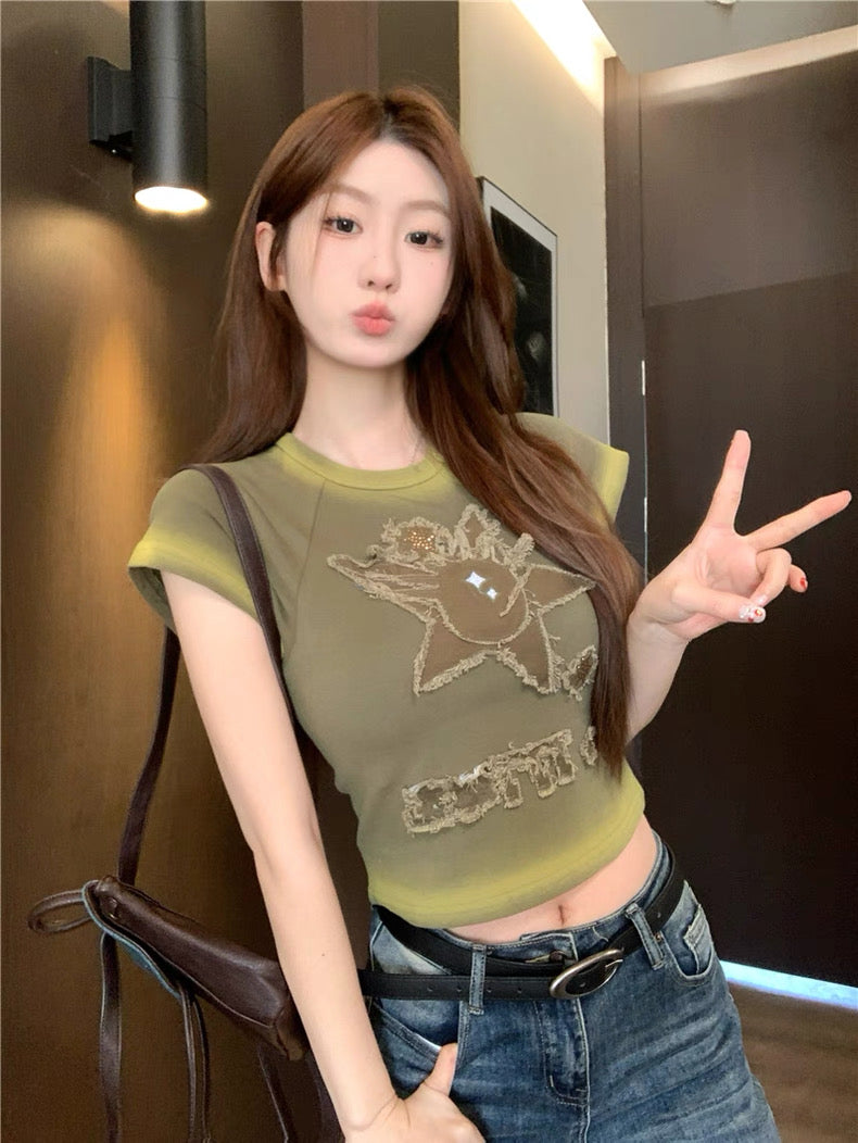 Starry Crop Top