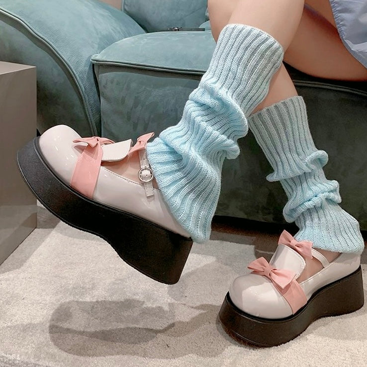 Uni Vintage Middle Socks ( Black, Grey)