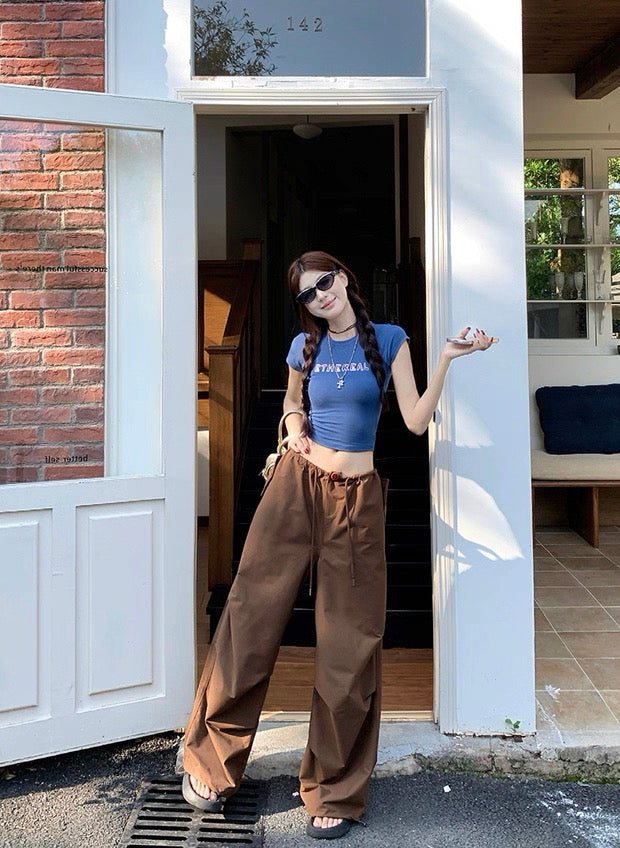 Chocolate Cargo Long Pants