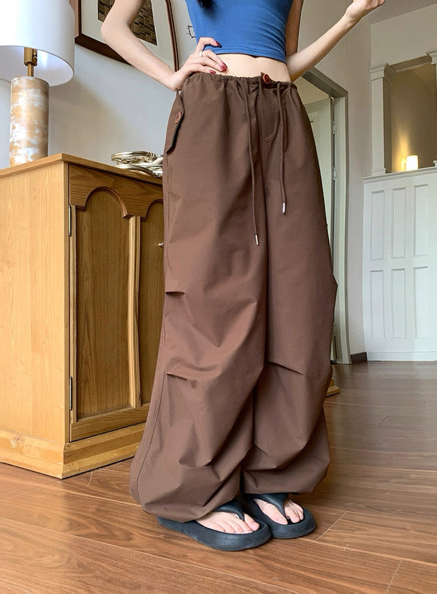 Chocolate Cargo Long Pants