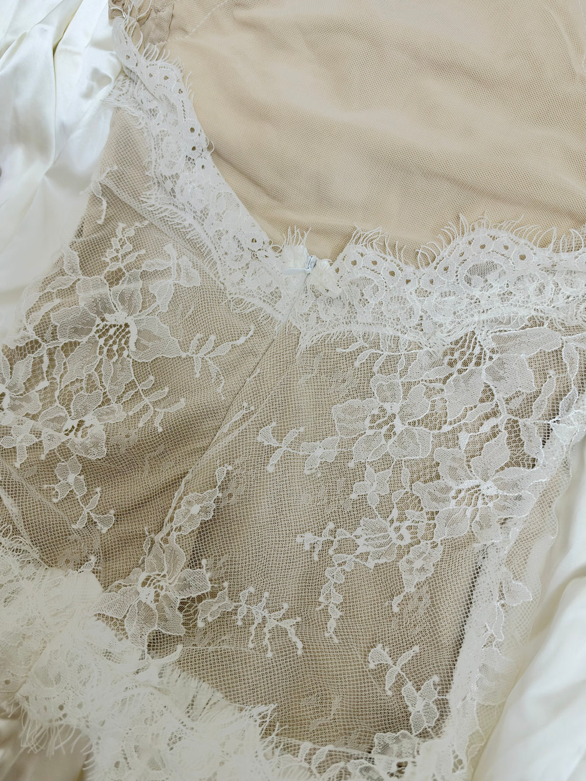 Beige Laces Dress (S)