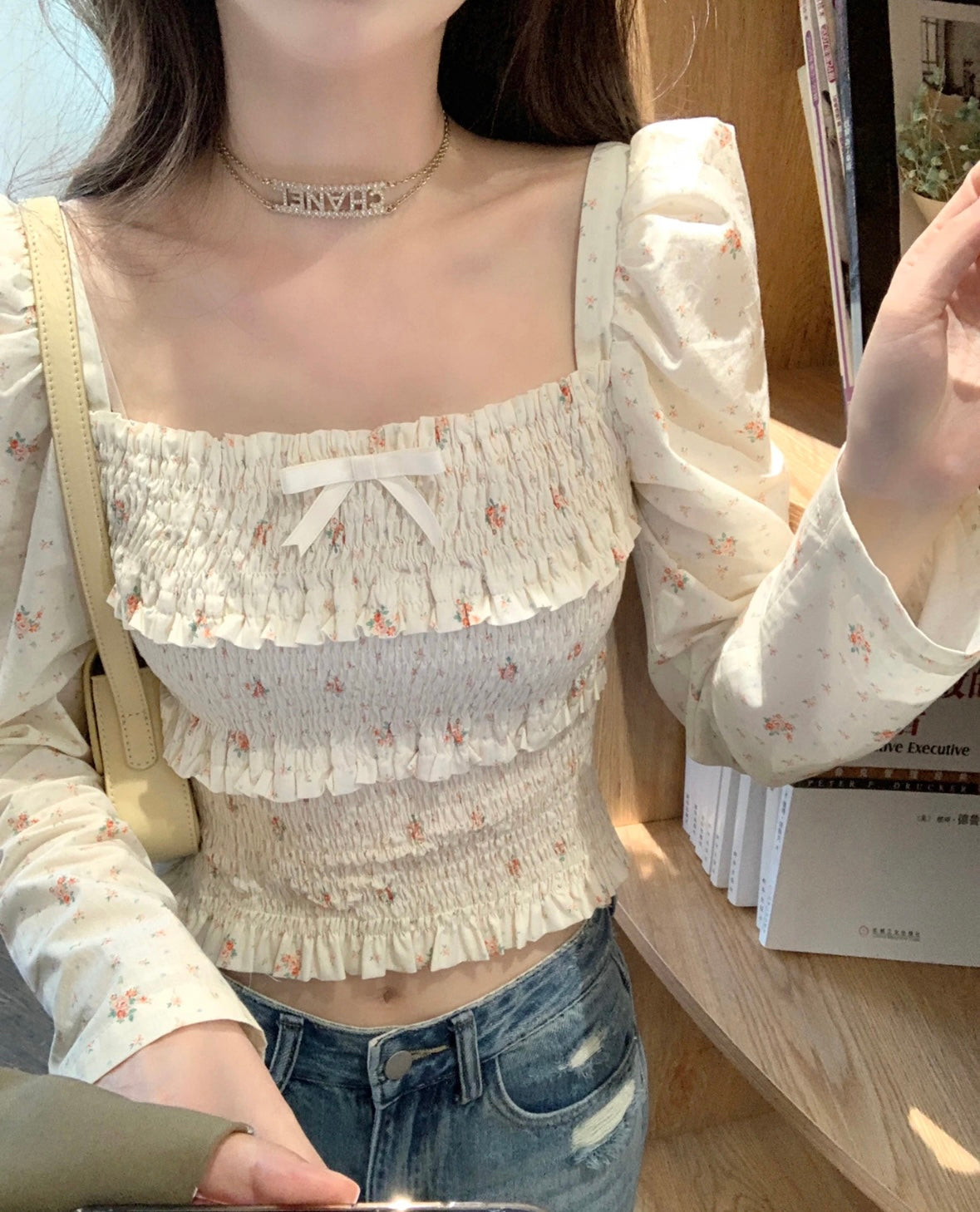 Mini Flo Long Sleeve Top