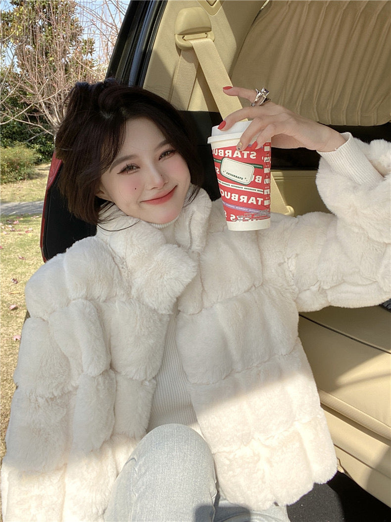 Furry Fluffy Cardigan (Black)