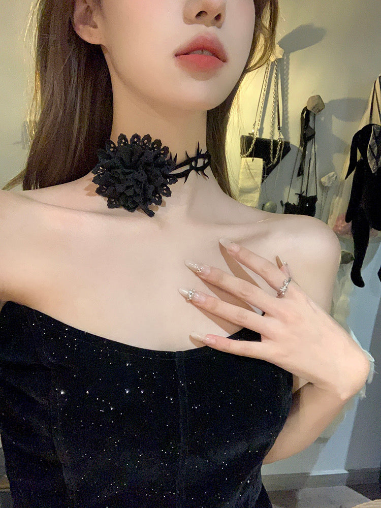 A Rose Necklace Choker NL02