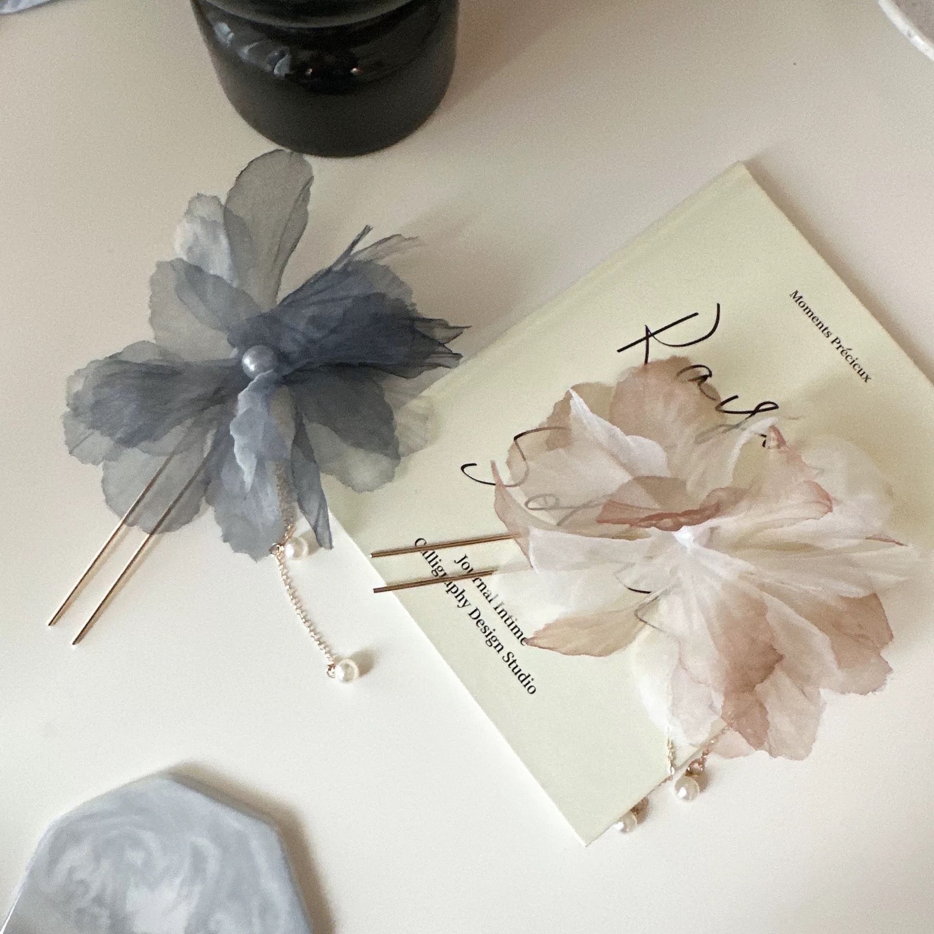 Chinese Flower Hair Pin