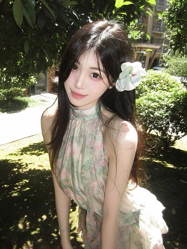 Summer F16 Flat Floral Hair Pin