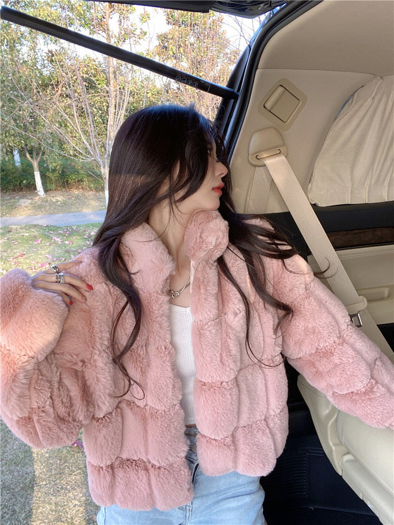 Furry Fluffy Cardigan (Black)