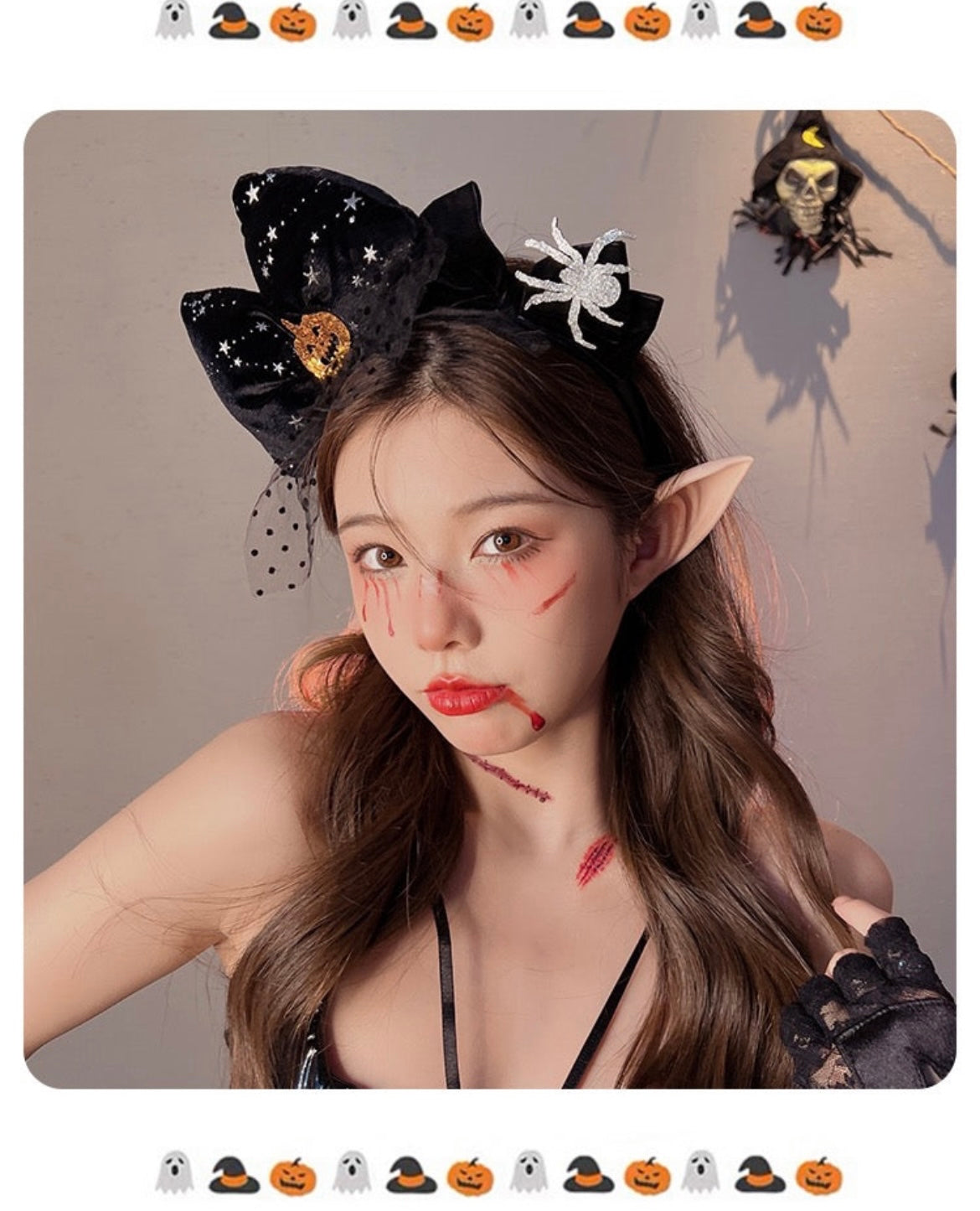 Halloween Hair Clip/ Hairband  no