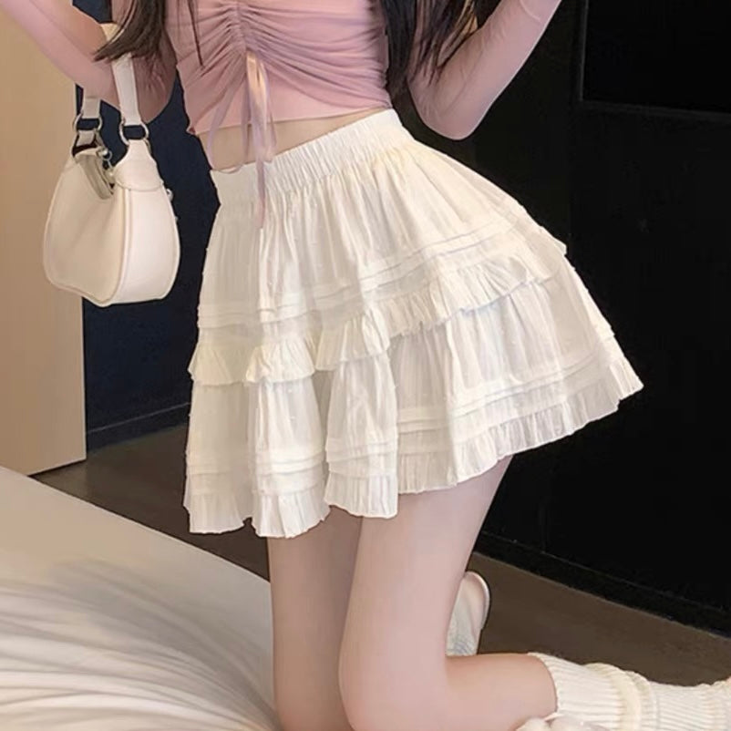 White Short Skirt