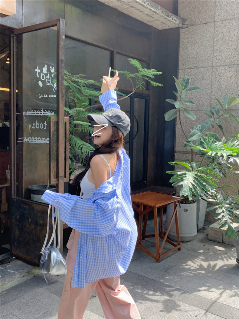 Yellow Ginham Long Sleeve Shirt