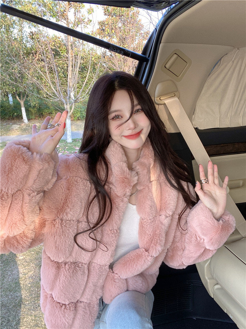 Furry Fluffy Cardigan (Black)