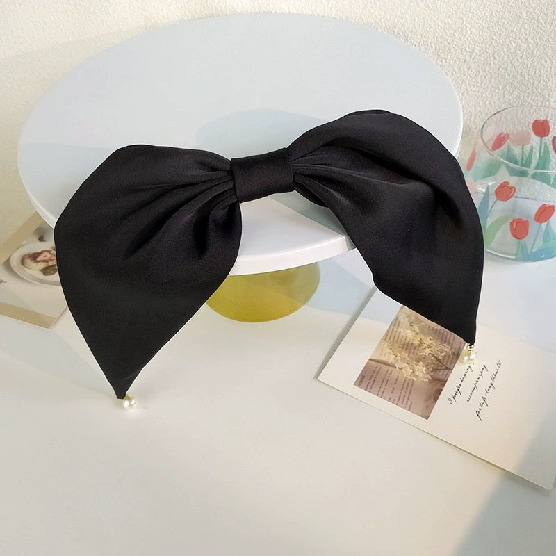 Classic Satin Ribbon Hair Clip