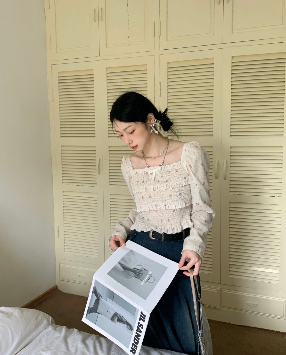 Mini Flo Long Sleeve Top