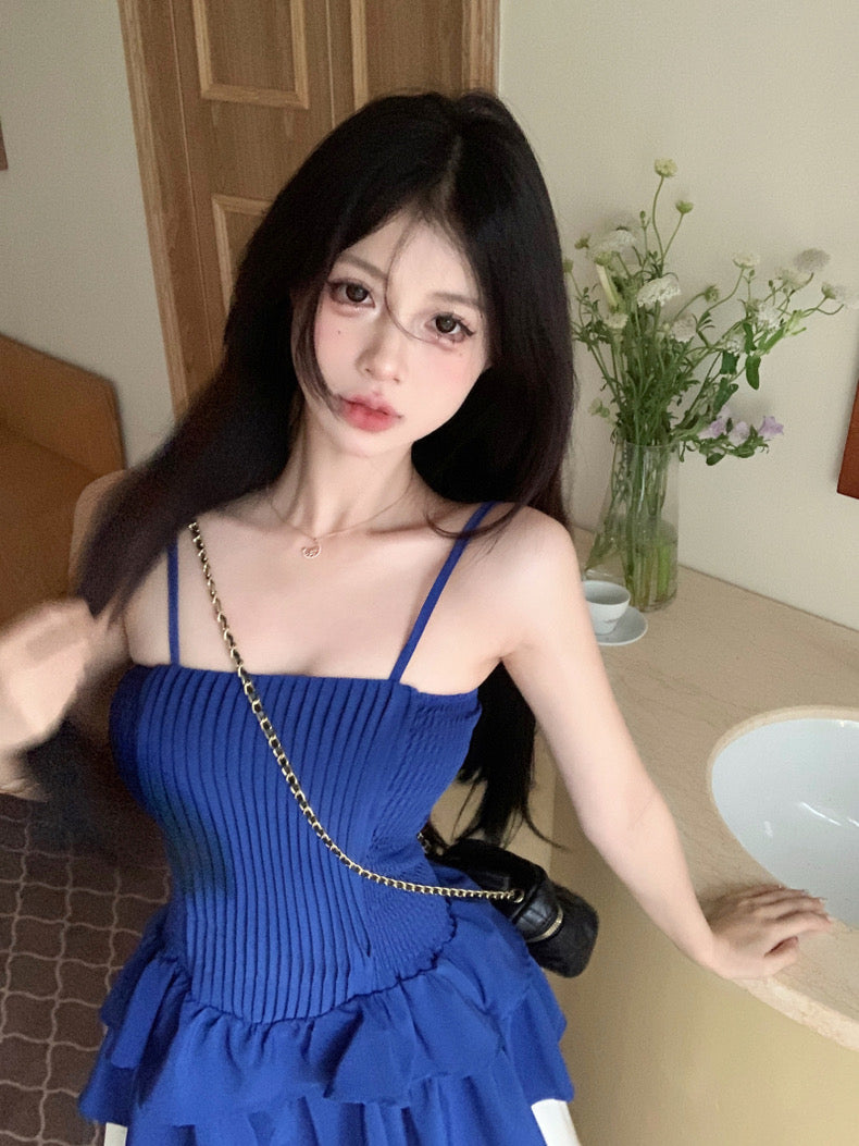 Klein Mix Strap Dress (S)