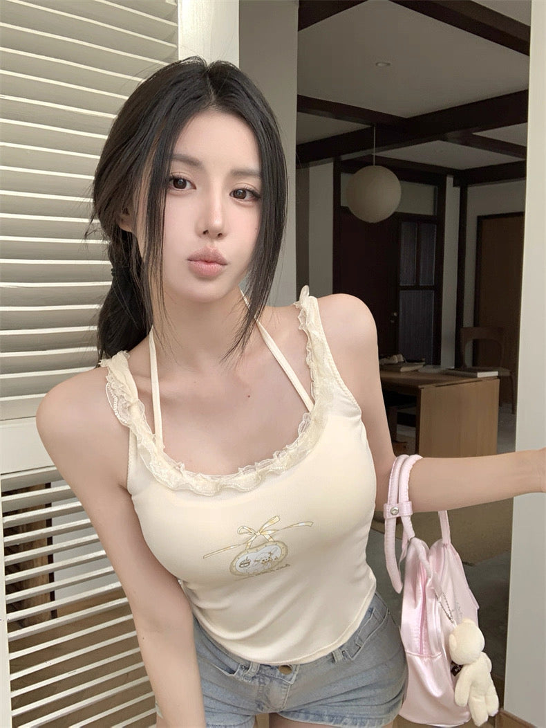 Mini Sheep Strap Top