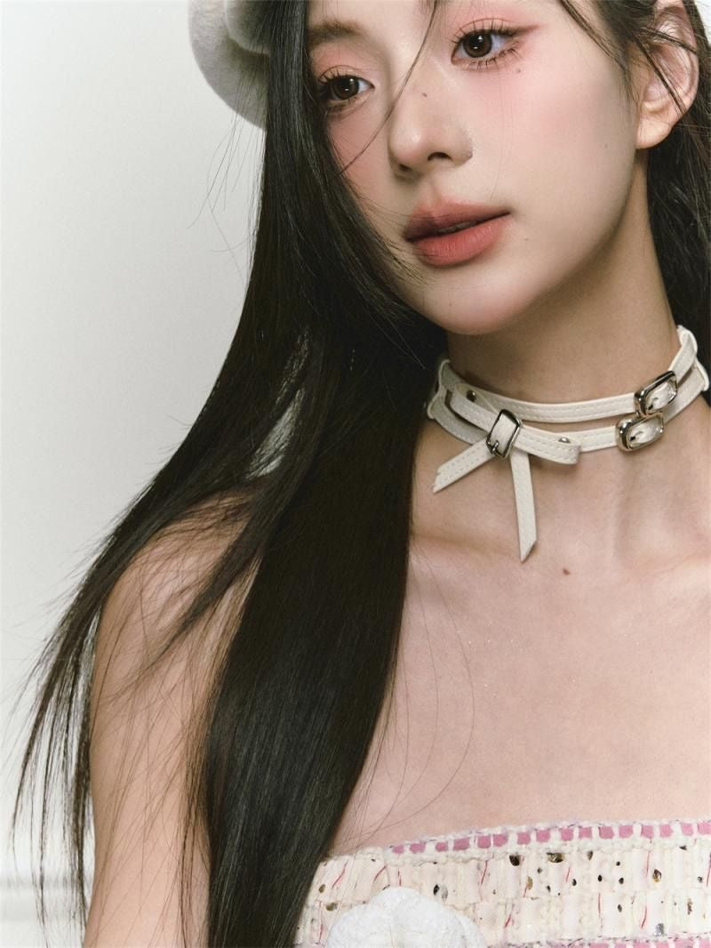 Lea PU Necklace Choker NL04