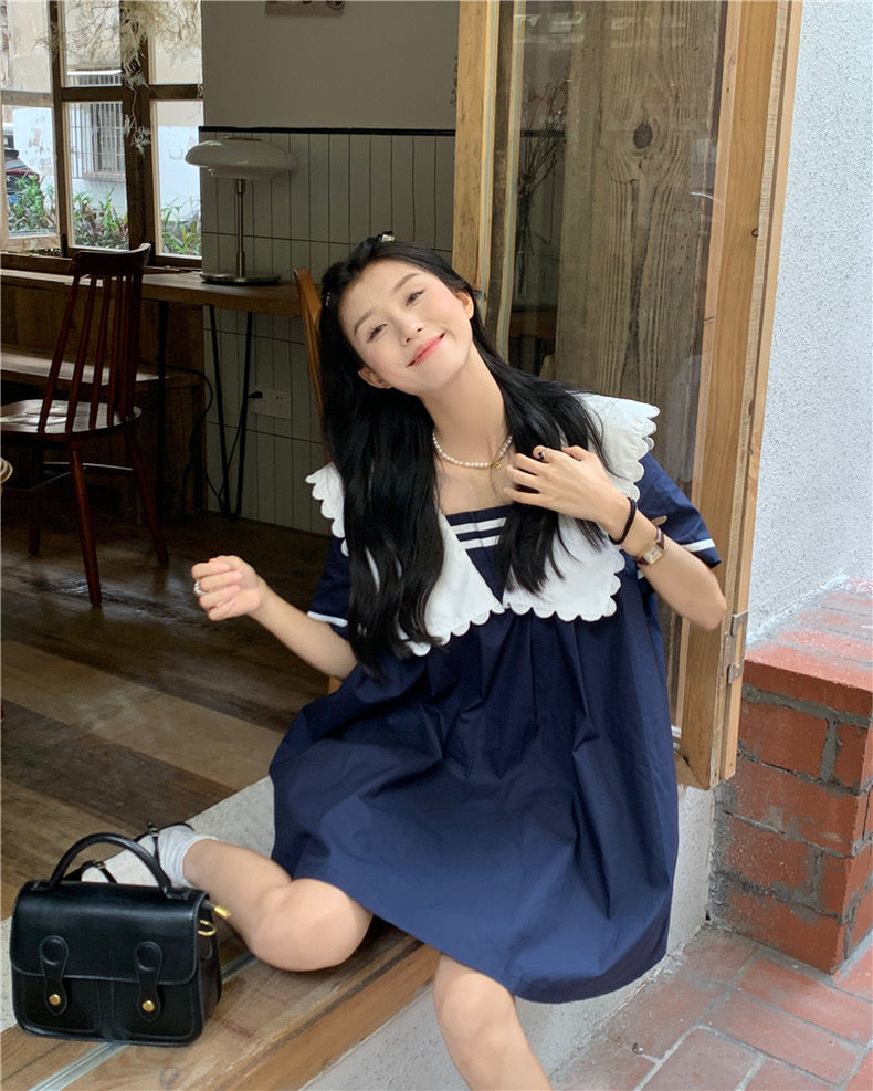 Sailor Collar Dolly Dress