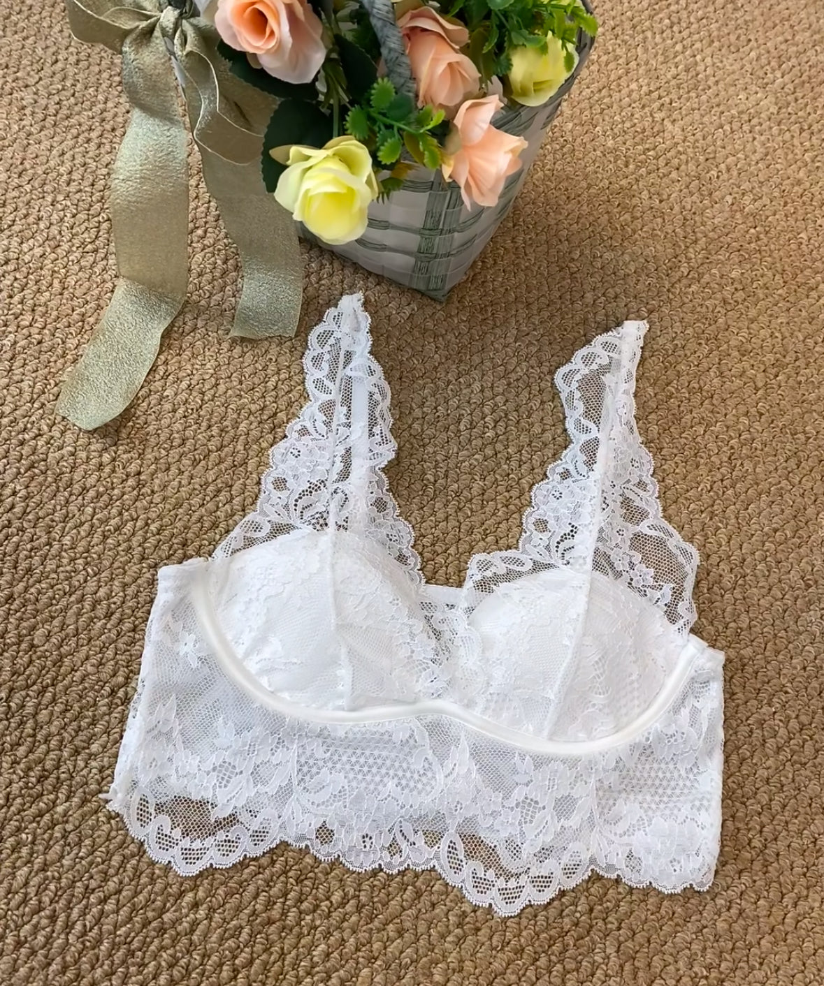 Lace Strap Inner Top