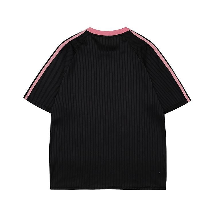 Oversize Well Stripe Ball Top