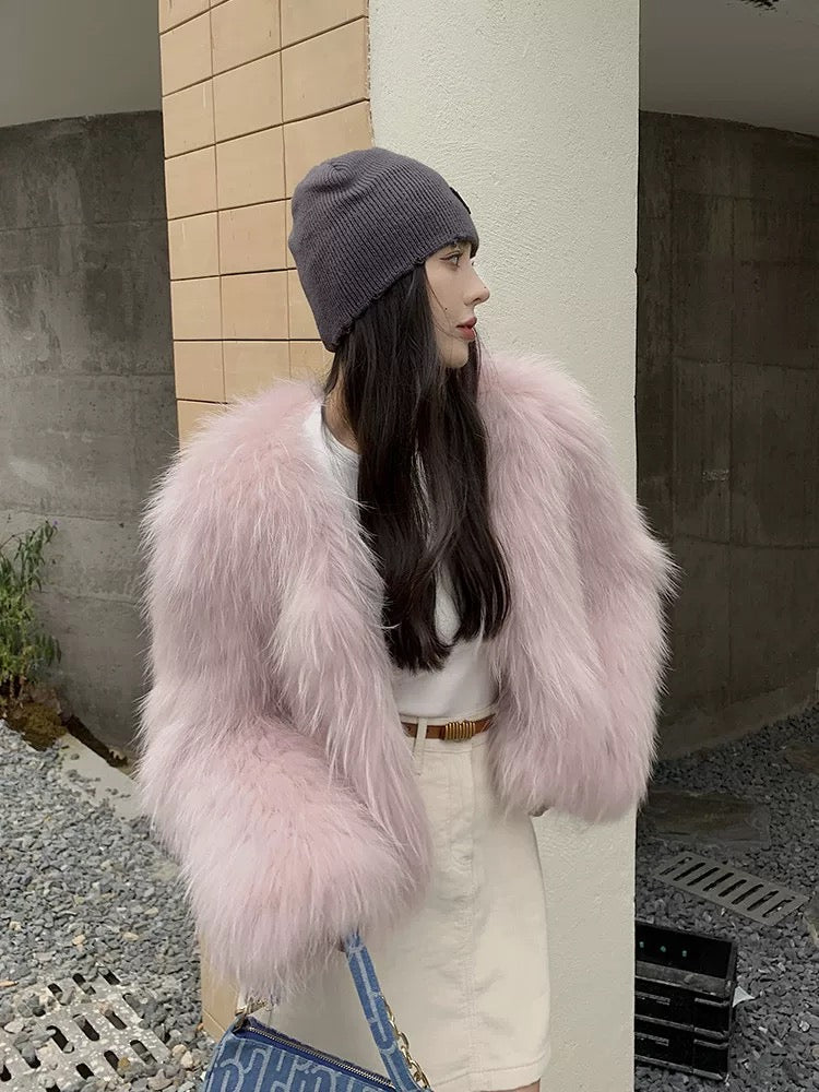 Alexandra Furry Cardigan(5 Colors)