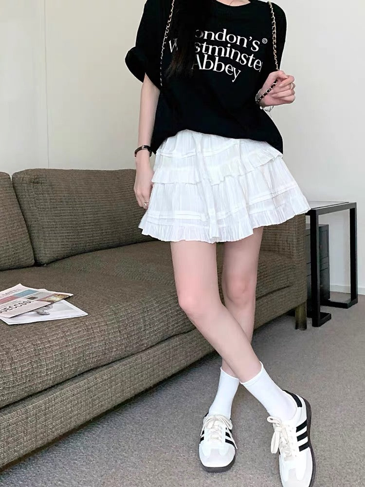 White Short Skirt