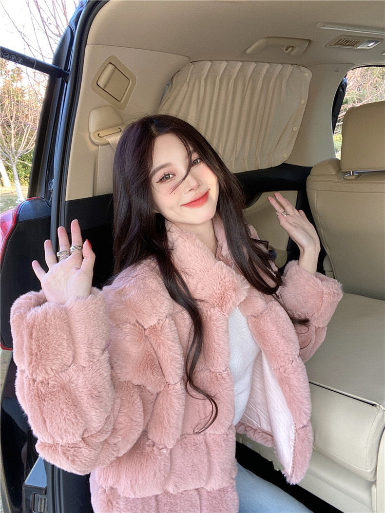 Furry Fluffy Cardigan (Black)