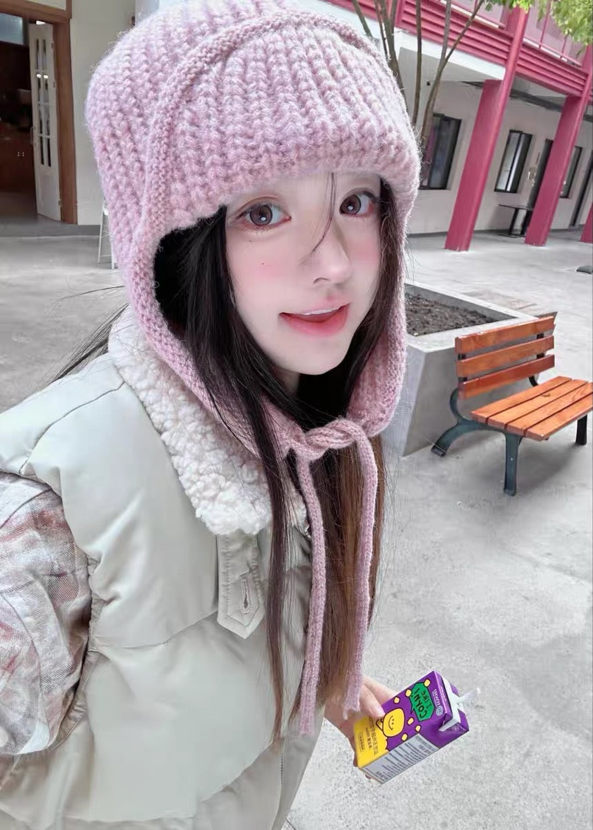 Pink Knitted Hat