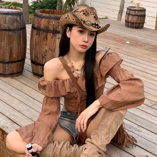 Wasteland Off Shoulder Top