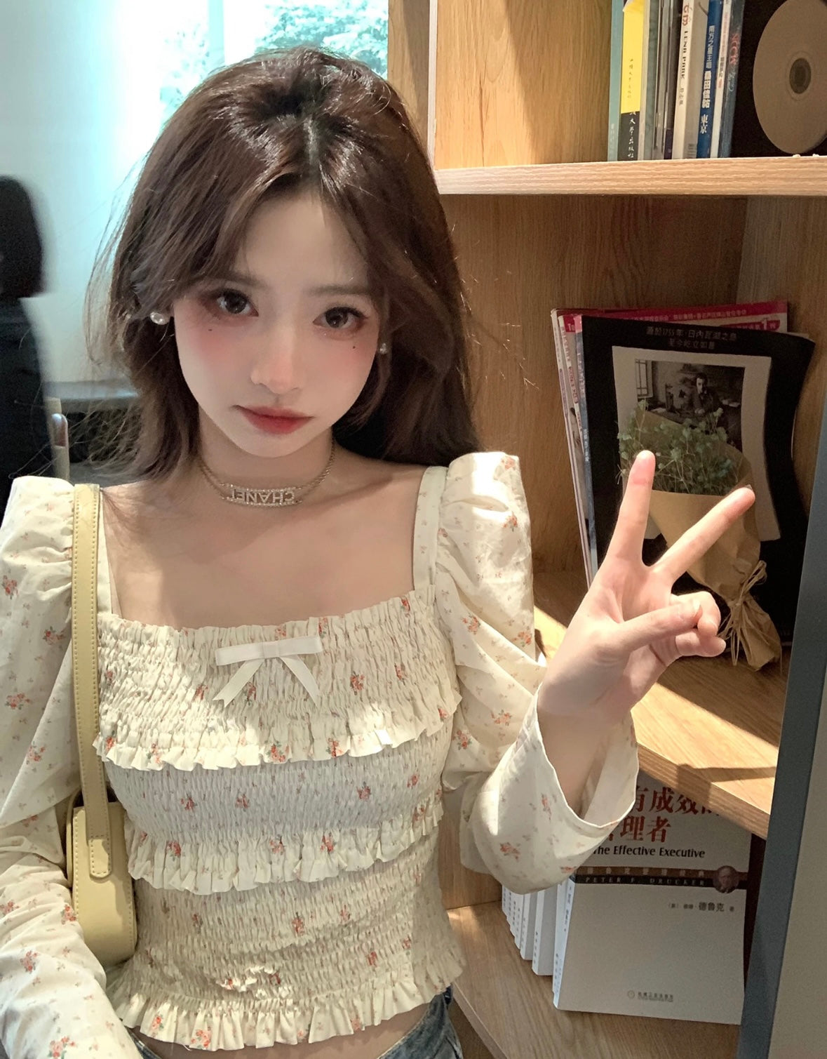 Mini Flo Long Sleeve Top