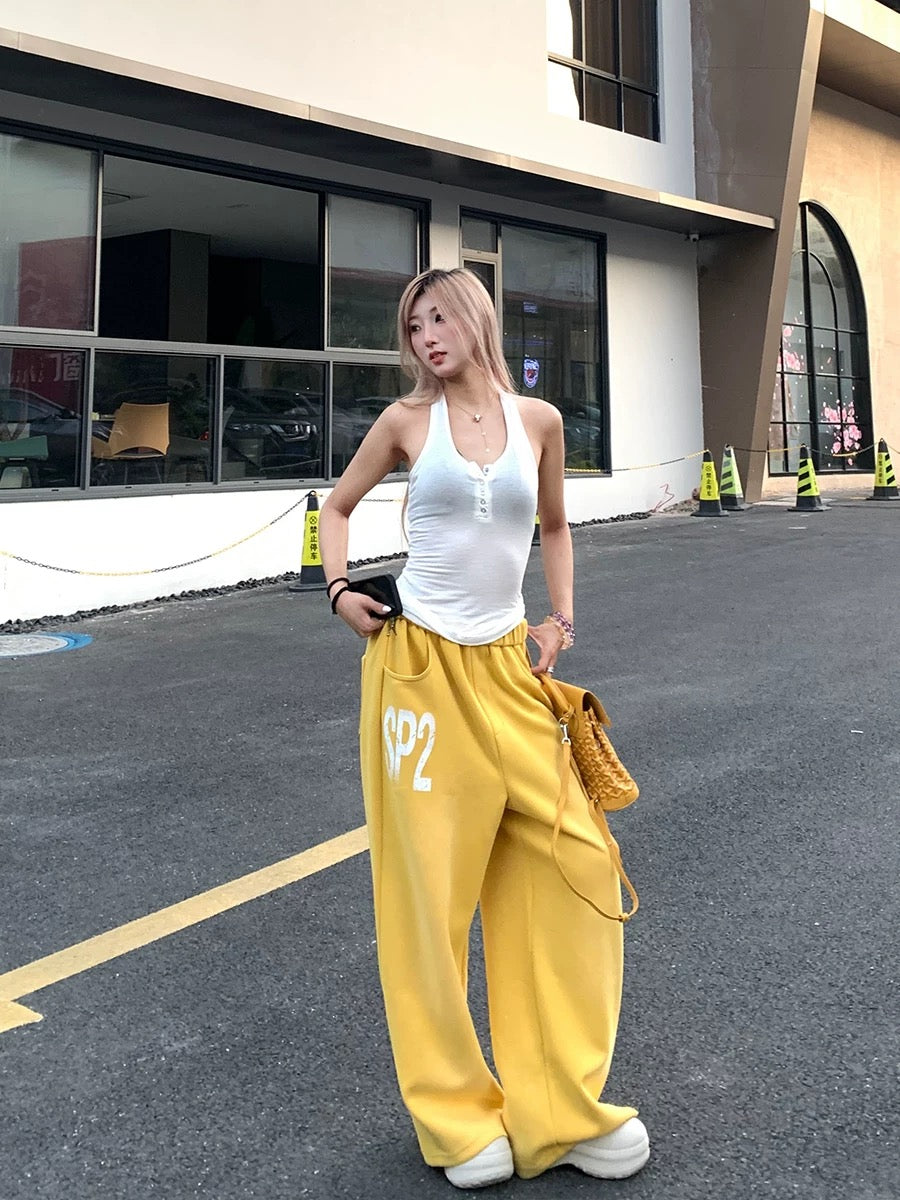 Mustard Yellow Long Pants