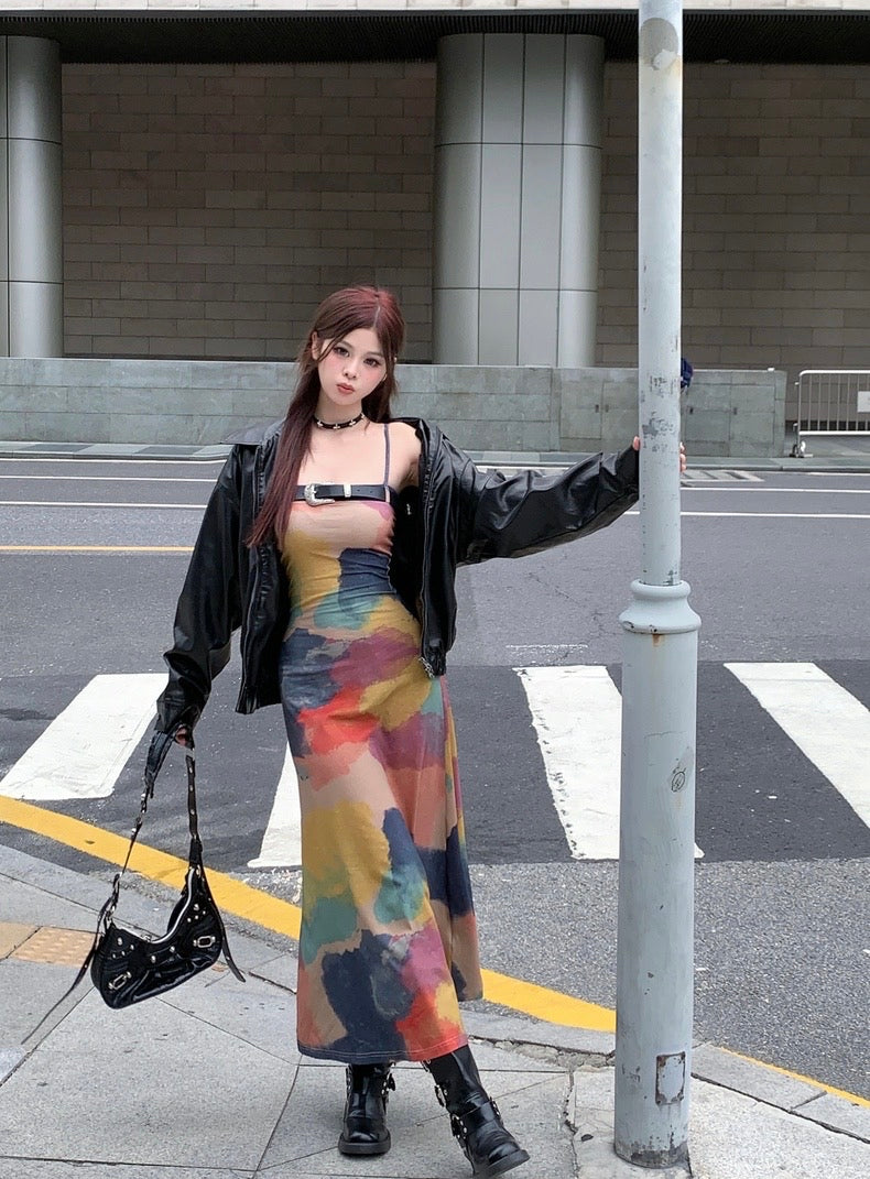 Colour Pallete Long Dress